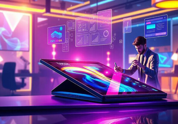 Laptop-Hybrid-Layar-Sentuh-Bisa-Lipat-Multifungsi-Untuk-Presentasi-Dan-Kerja-Kreatif